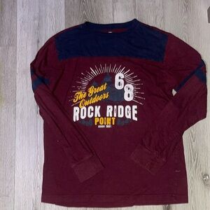 Rusty colored great outdoors long sleeve